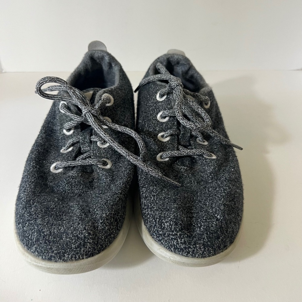Allbirds Wool Runners Charcoal Grey Merino Wool Sneakers Womens 10 Low Top